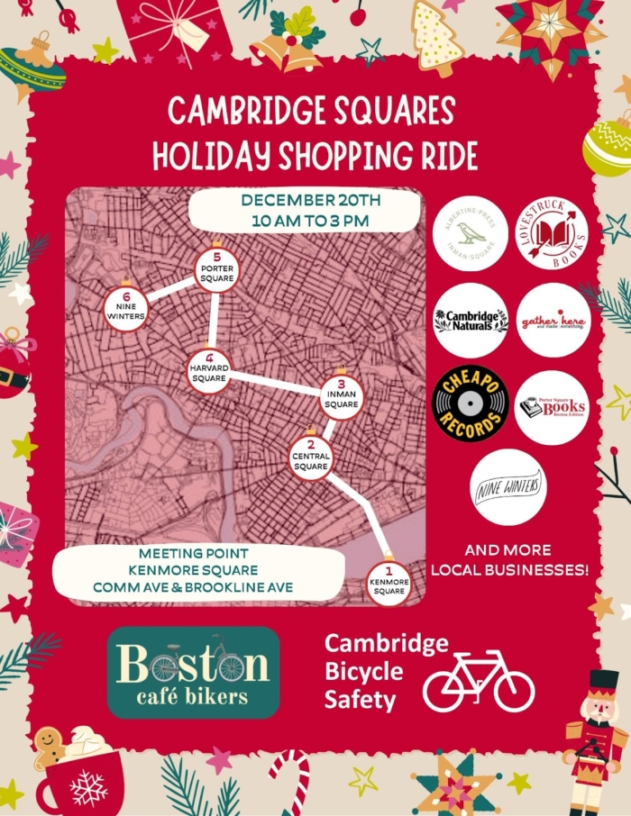 Holiday Shopping Ride: Support Local, Together